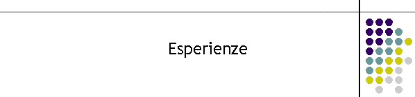 Esperienze